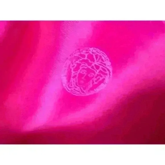 VERSACE PINK SLEEVELESS ZIP UP BACK FULLY LINED DRESS SIZE SMALL - Picture 8 of 16